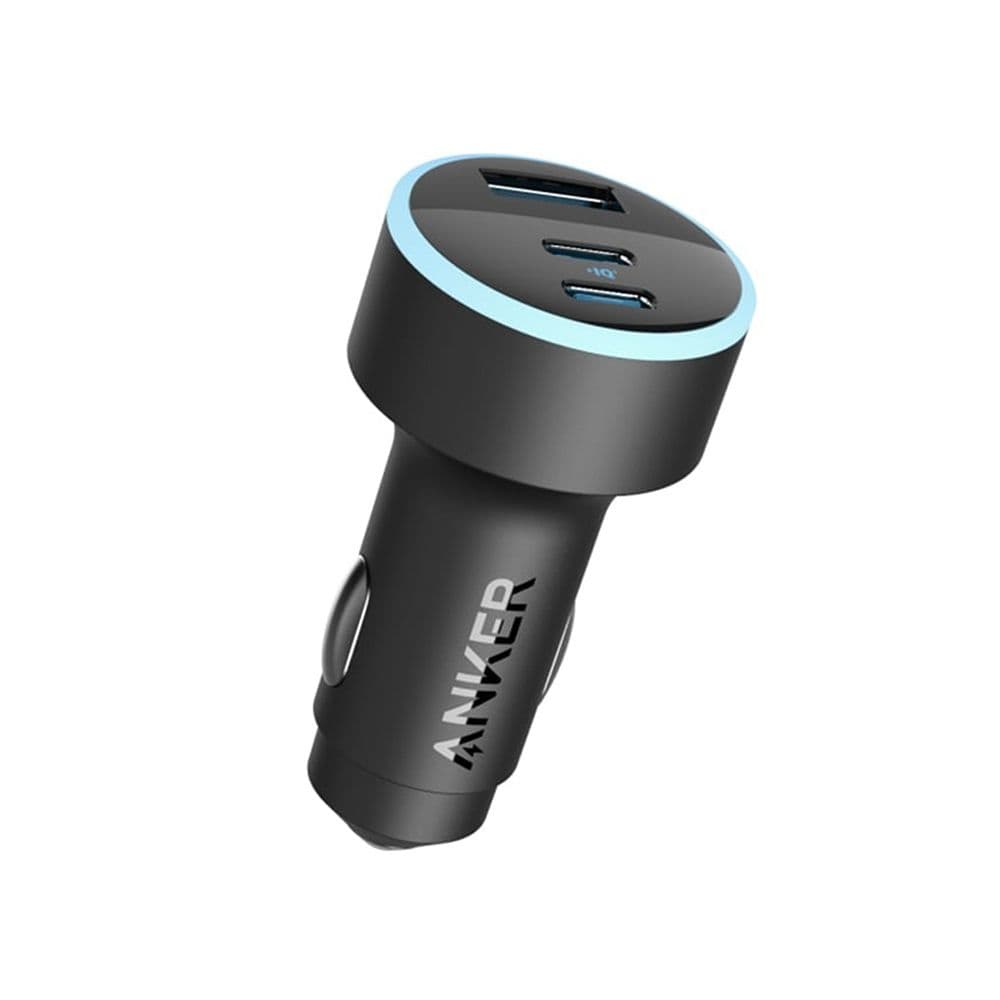 Anker 335 Car Charger 67W 3-Port Compact Fast Charger Series 5 Black