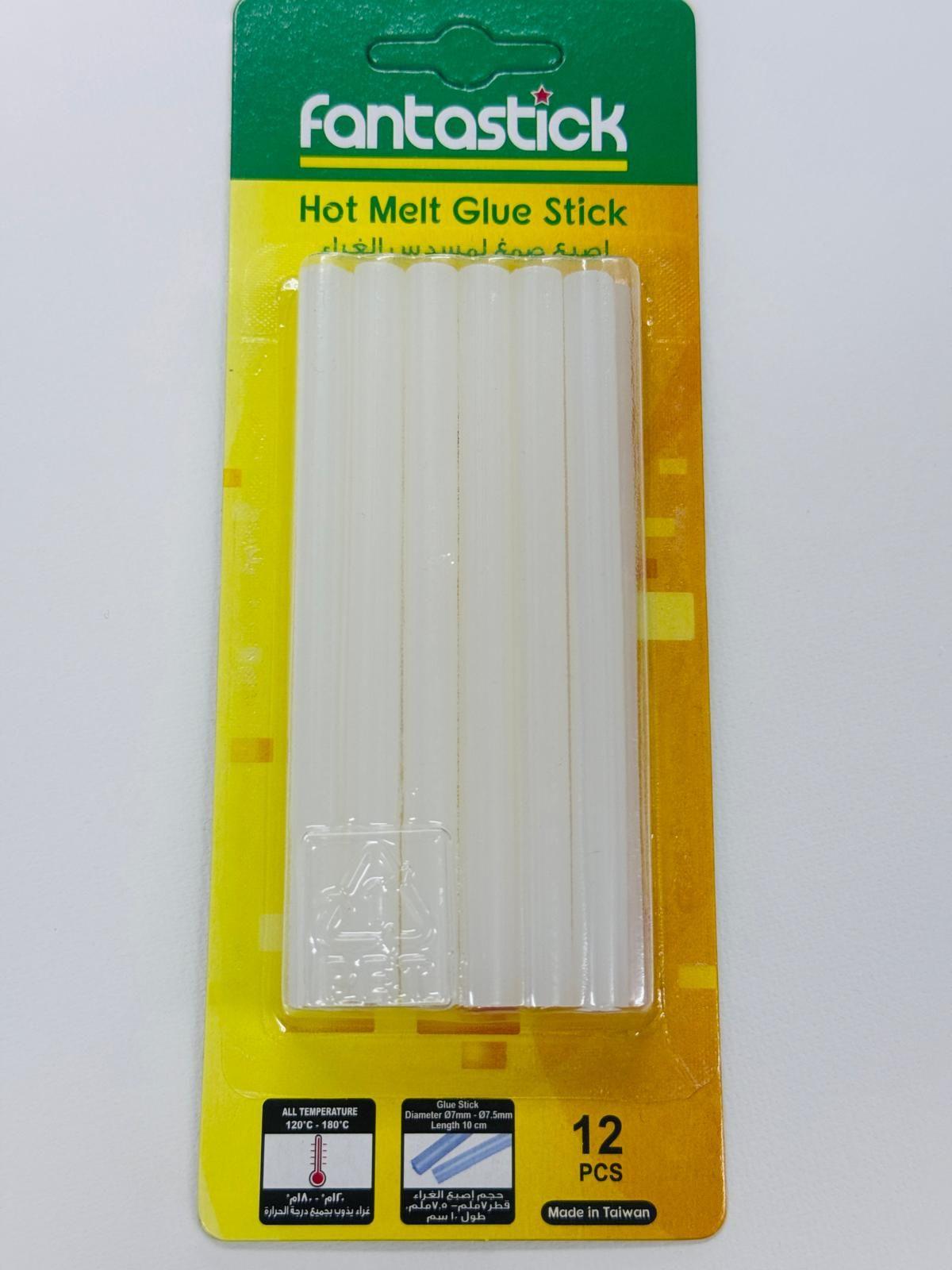 Fantastick Hot Melt Glue Stick Small Size 12 Pcs Pack