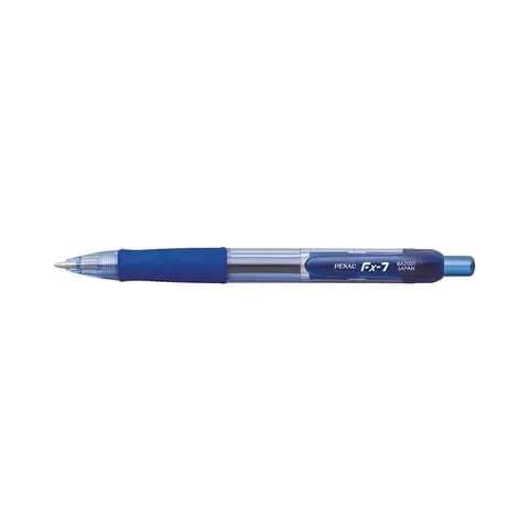 Penac Fx7 Retractable Gel Pen 0.7Mm Blue