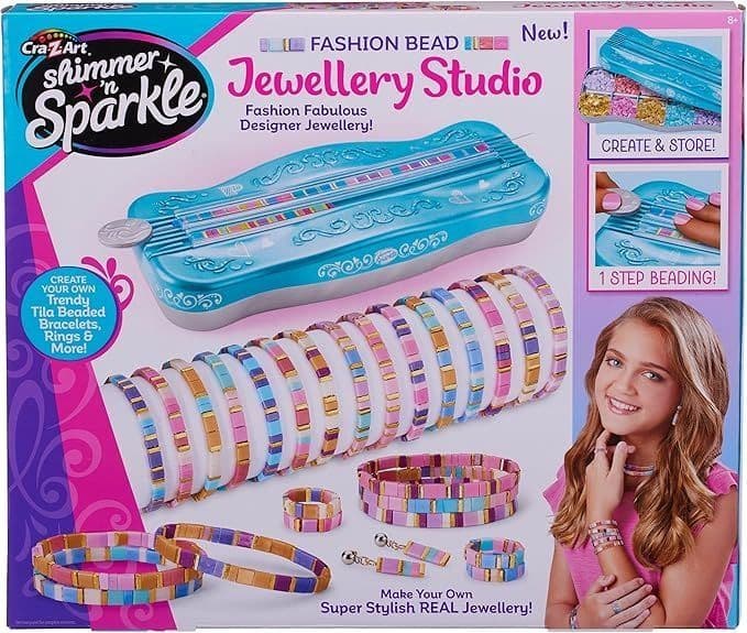 Shimmer N Sparkle Dots & Dashes Tila Bead Bracelet Studio