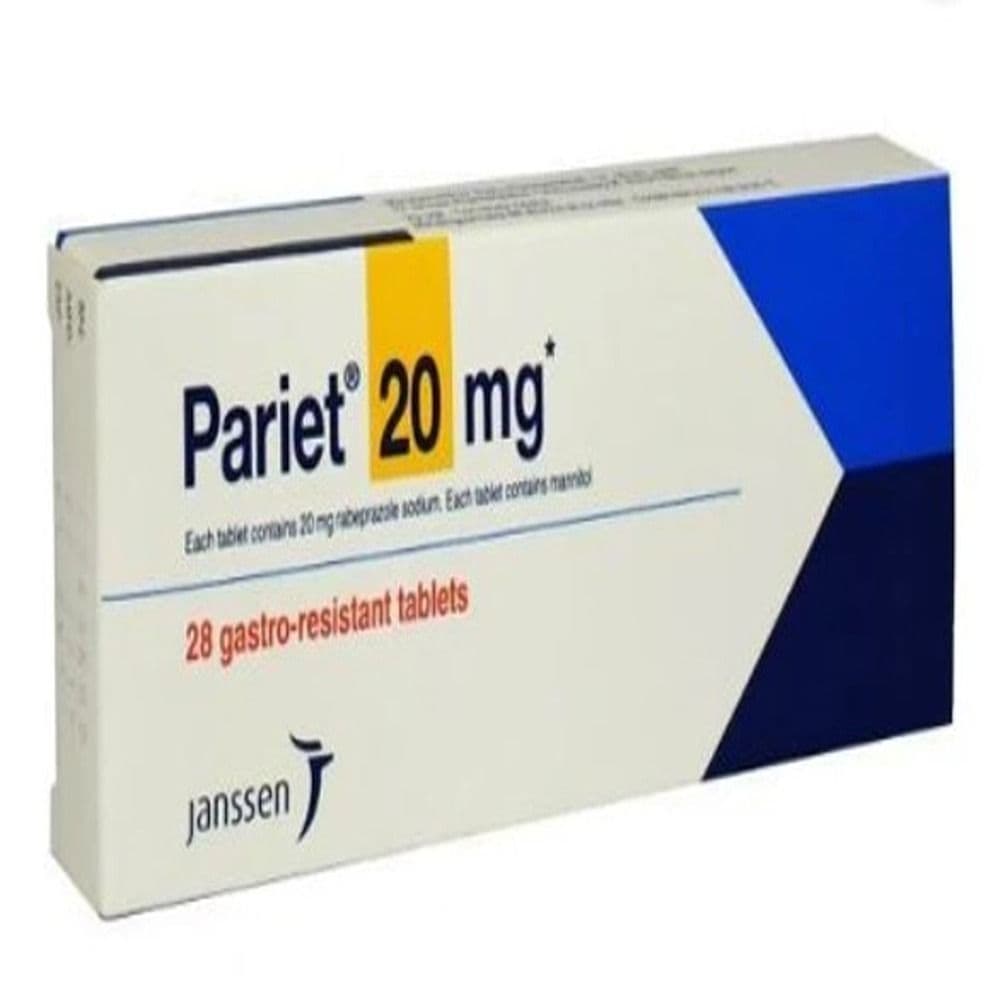 Pariet 20mg Tab 28's