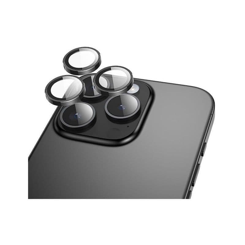 Hoco Crystal Clear Hd 3D Metal Frame Lens Glass Ip16 Pro/Pro Max(V14)