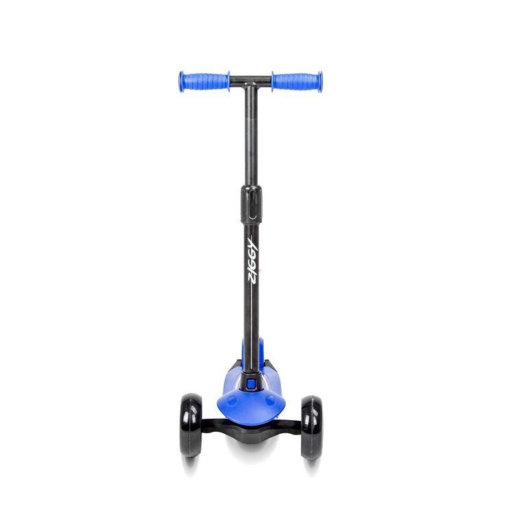 Spartan Ziggy 3-Wheel Tilt Scooter With Led Light - Blue