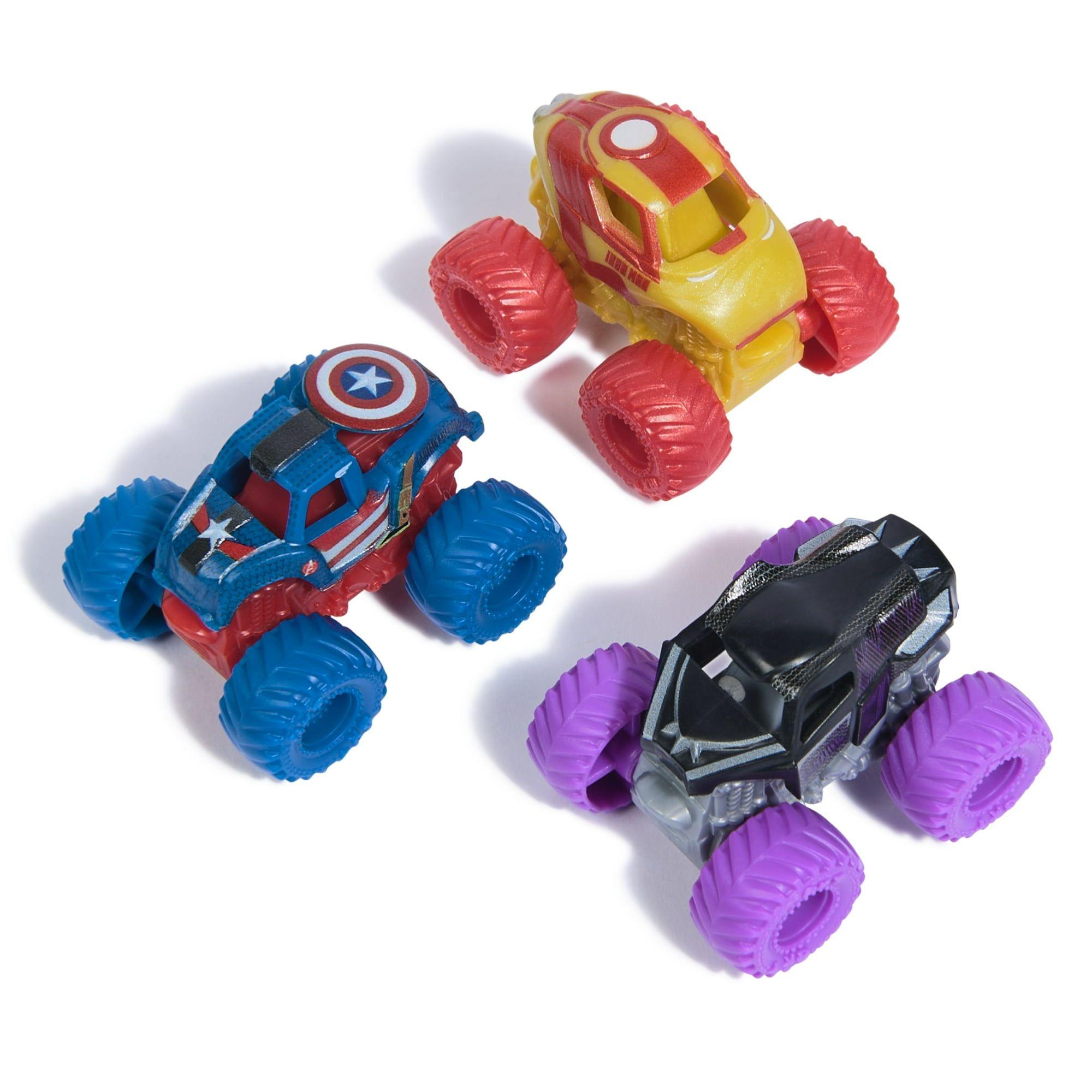 Monster Jam Marvel Mini Monster Truck 3-Pack (1:87)