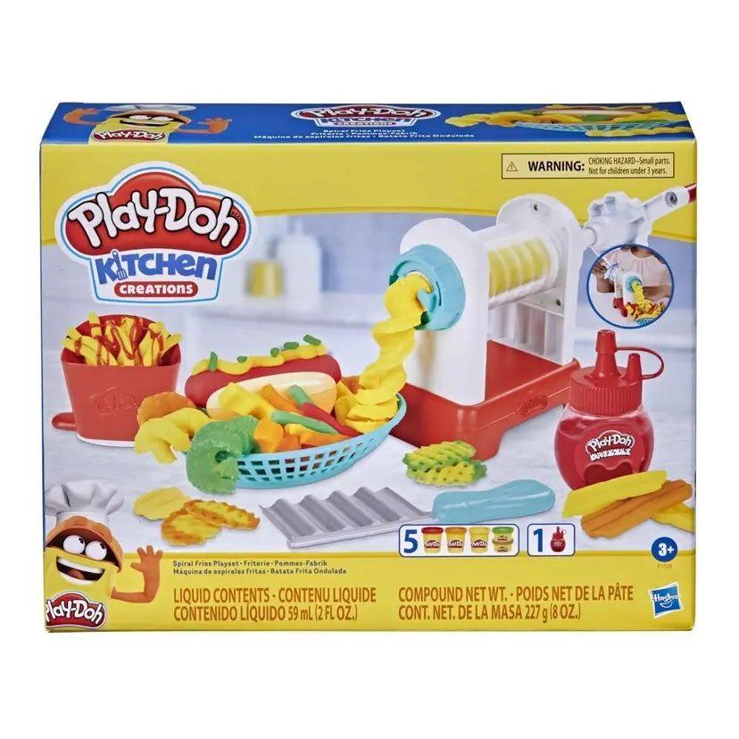 Hasbro Play-Doh Spiral Fries Playset F1320