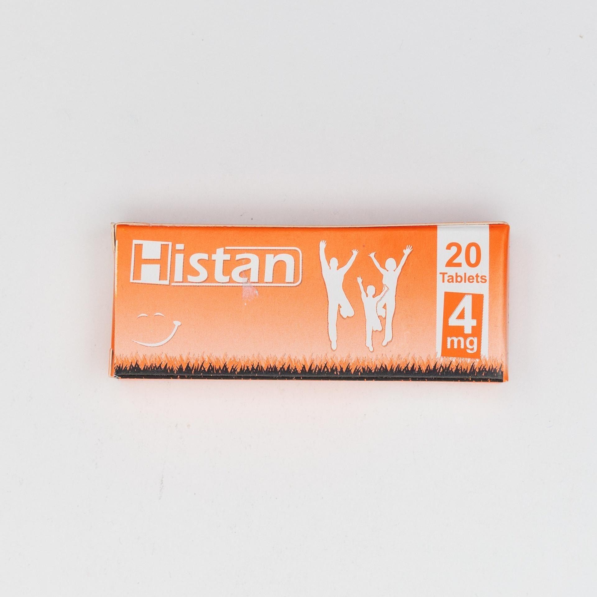 Histan 4Mg Tab 20'S-1X20