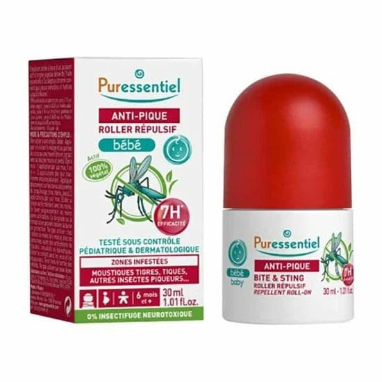 Puressentiel Bite & Sting Baby Repellent Roll On 30Ml