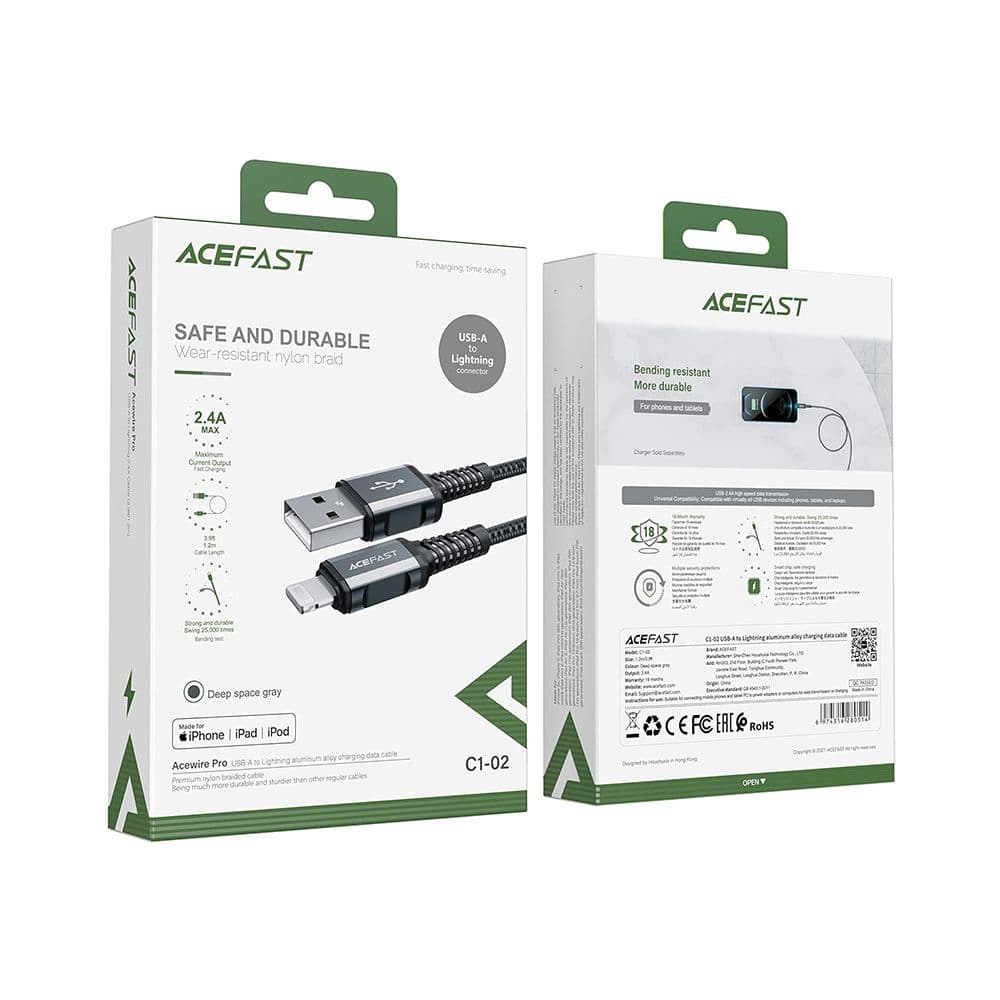 Acefast C1-02 Usb-A To Lightning 1.2M