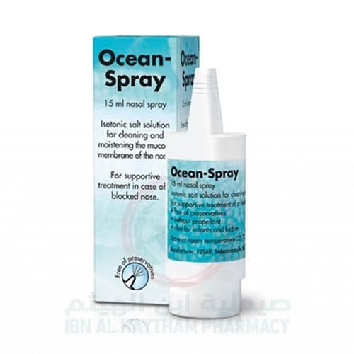 Ocean Spray Nasal Spray 15Ml