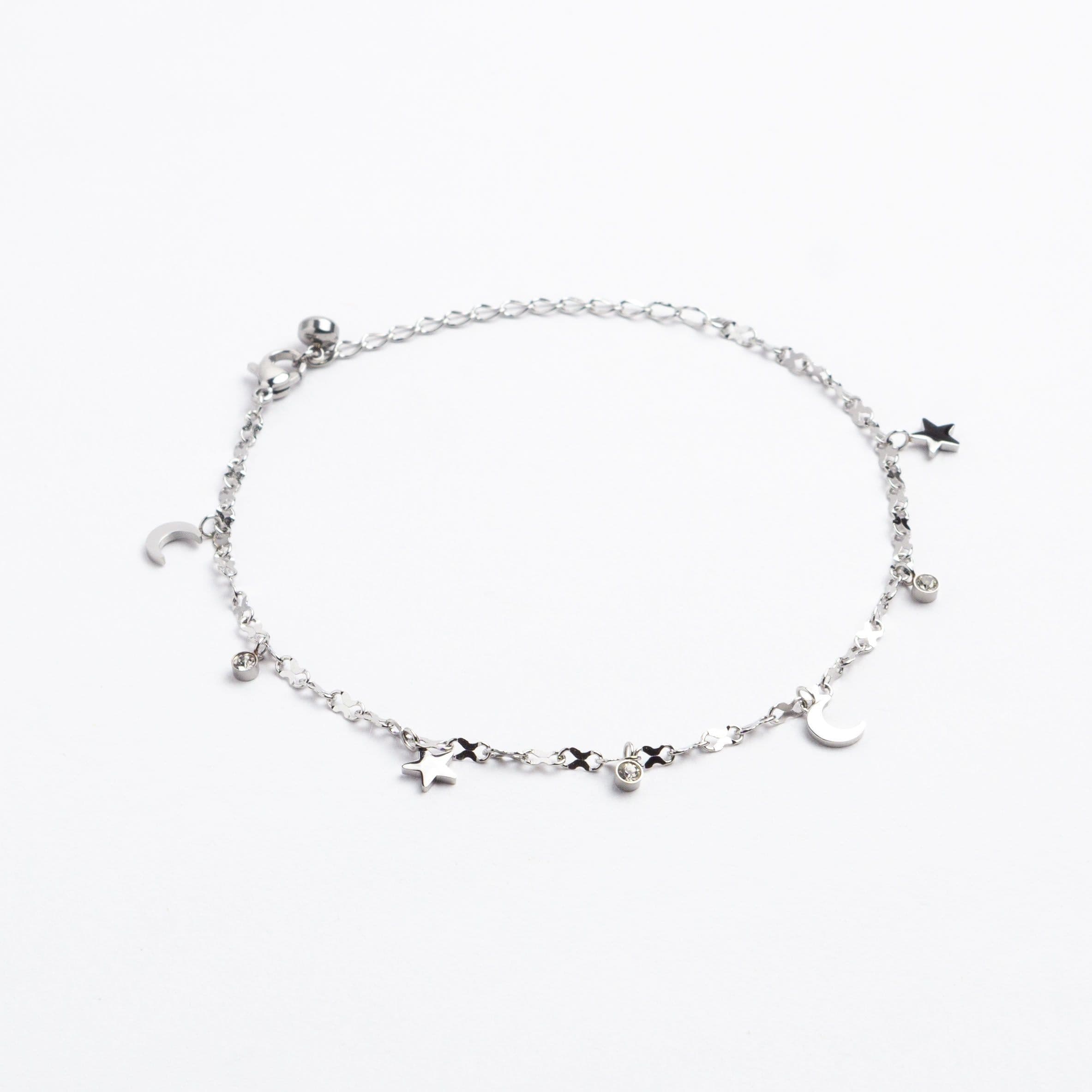 Star And Moon Anklet
