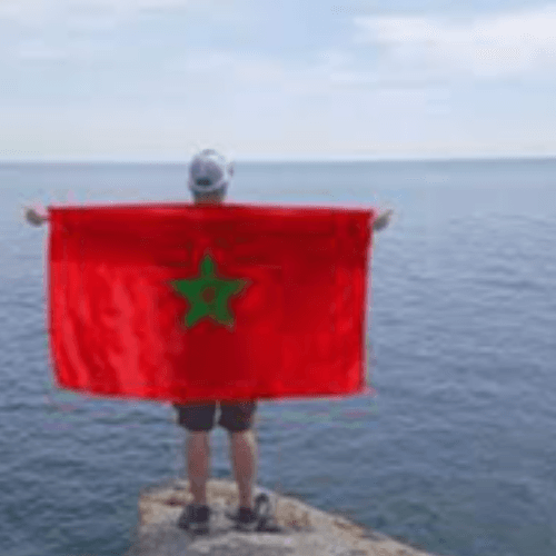 Body Flag Moroco