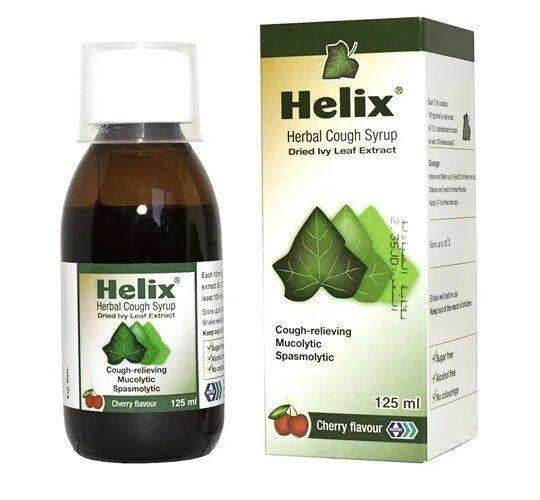 Helix Herbal Cough Syp 125 Ml Cherry Flavour