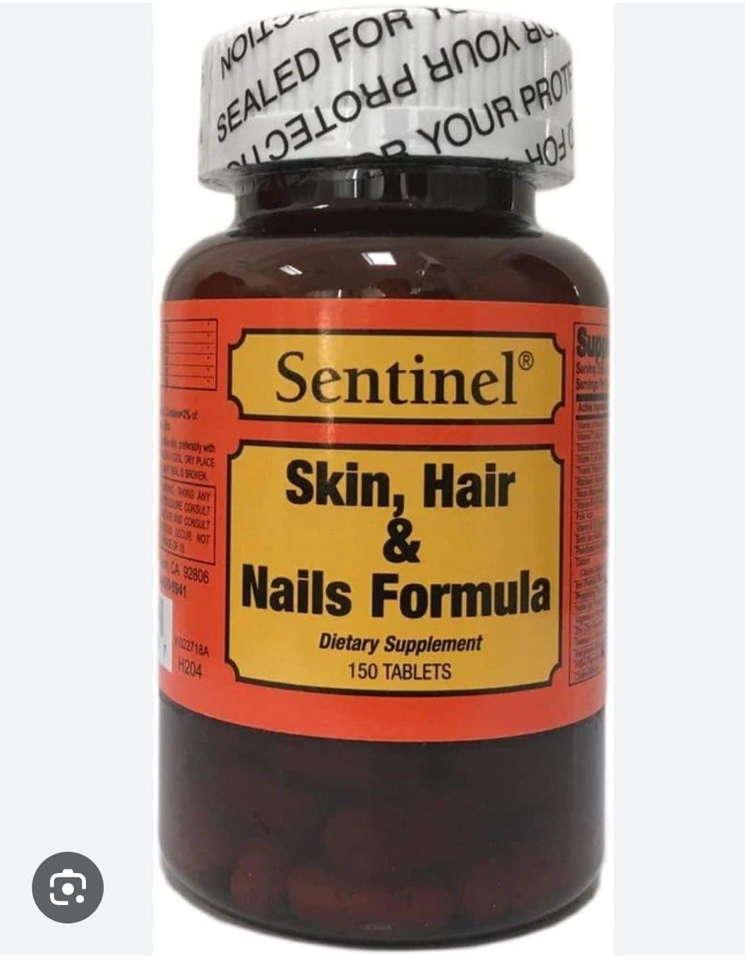 Sentinel Skin , Hair And Nails 100 Tabs