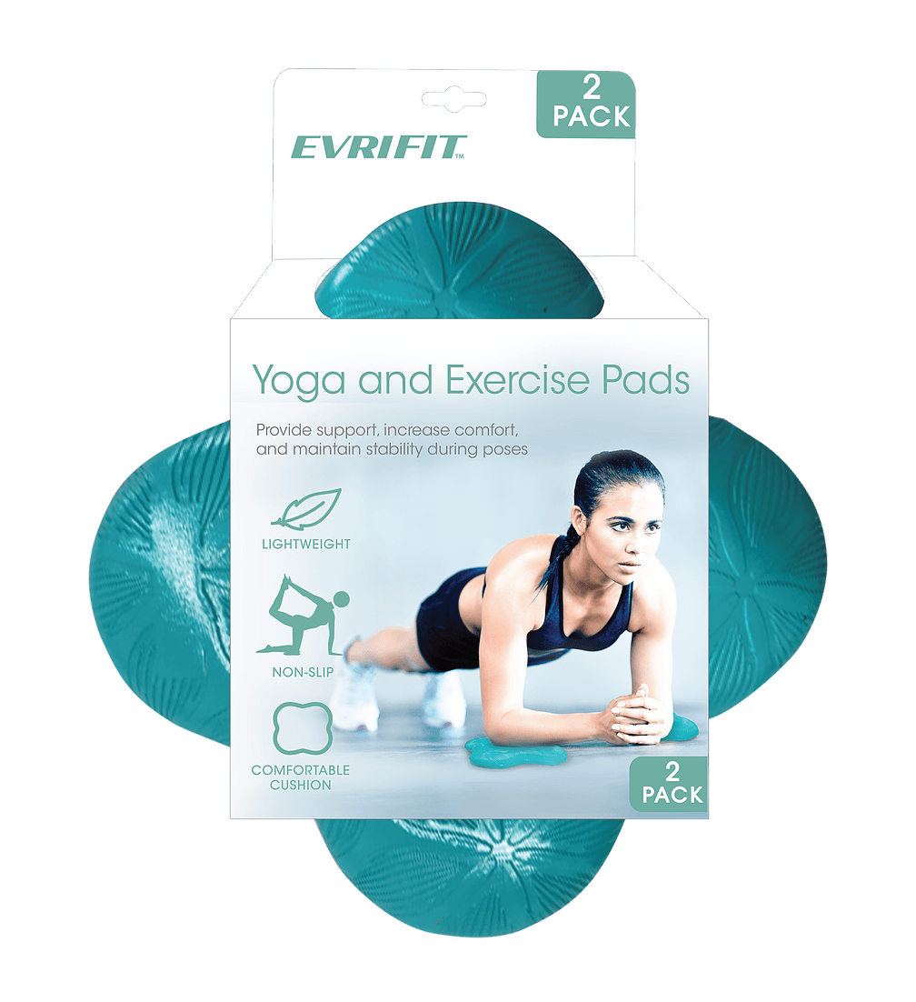 Evrifit Yoga And Exercise Pads Color: Tiffany Blue