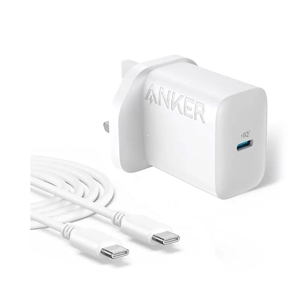 Anker Select Charger 20W With Usb-C Cable 1.5M White