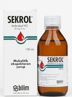 Sekrol Mucolytic Expectorant Syrup 30Gm/5Ml 150Ml