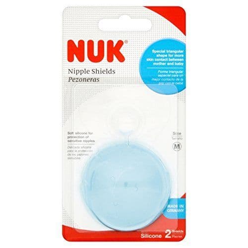 Nuk Nipple Shield Silicone Medium 2/Blc 10721312