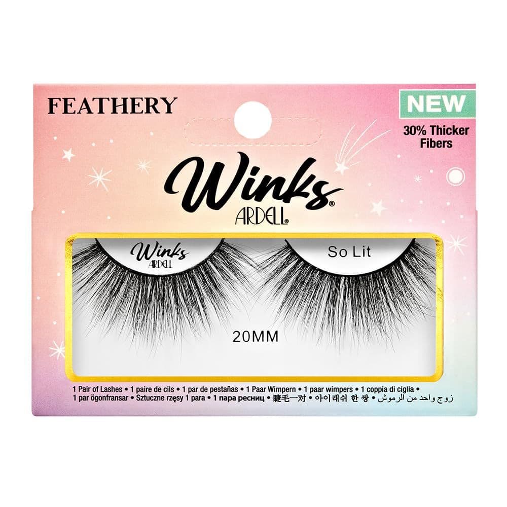 Ardell Feathery Winks Lashes So Lit