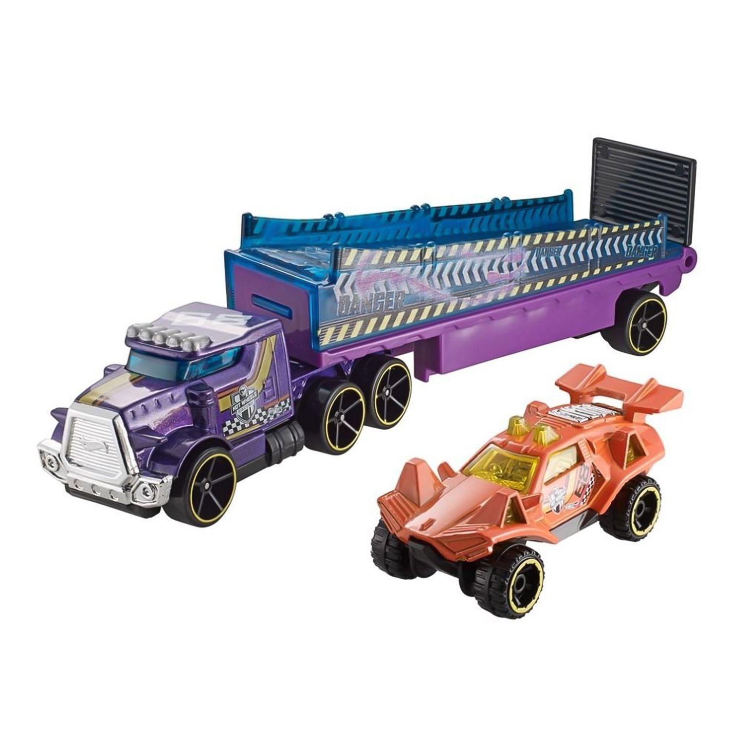 Hot Wheels City Super Rig Vehicles (Pack Of 2, Styles May Vary)