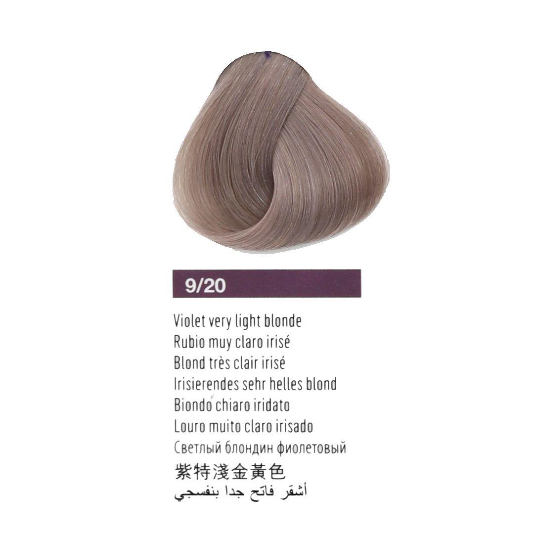 Lakme Chroma Hair Color  Violet Very Light Blond  9/20 With Chroma Developer Ammonia Free