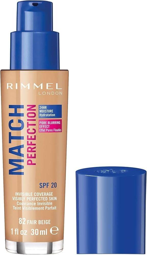 Rimmel London Match Perfection Foundation 082 Fair Beige 30 Ml