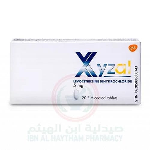 Xyzal 5Mg Tablets 30'S