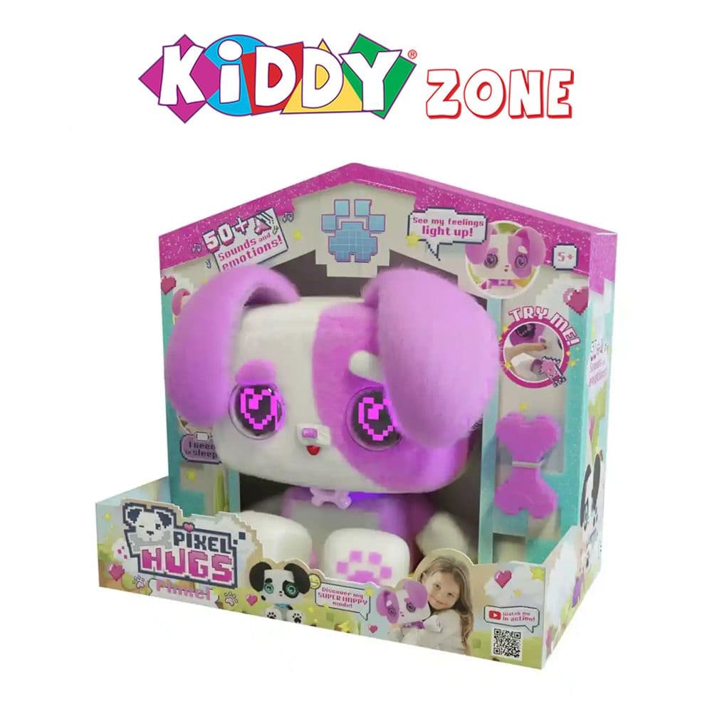 Pixel Hugs Electronic Plush (Pink/White)