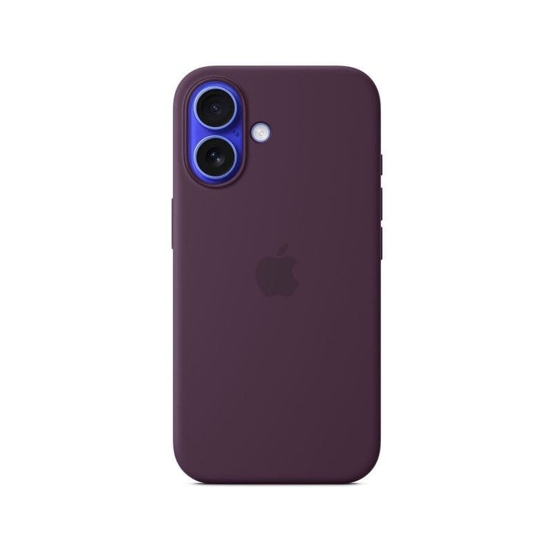Apple Iphoneâ 16 Silicone Case With Magsafe - Plum