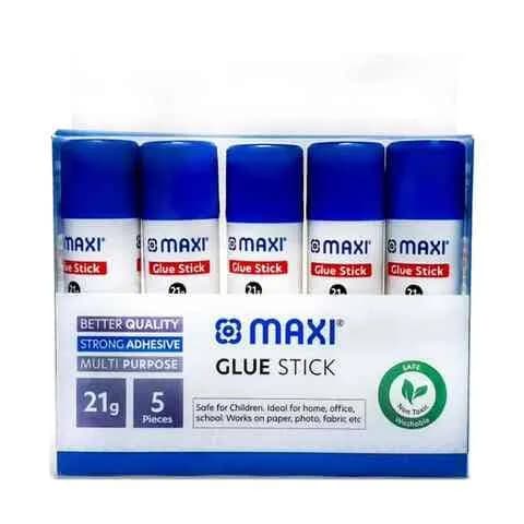 Maxi Glue Stick Pet 21G Box Of 5Pcs