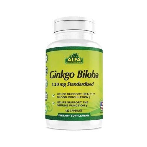 Alfa Ginkgo Biloba 120 Mg And 120 Cap  