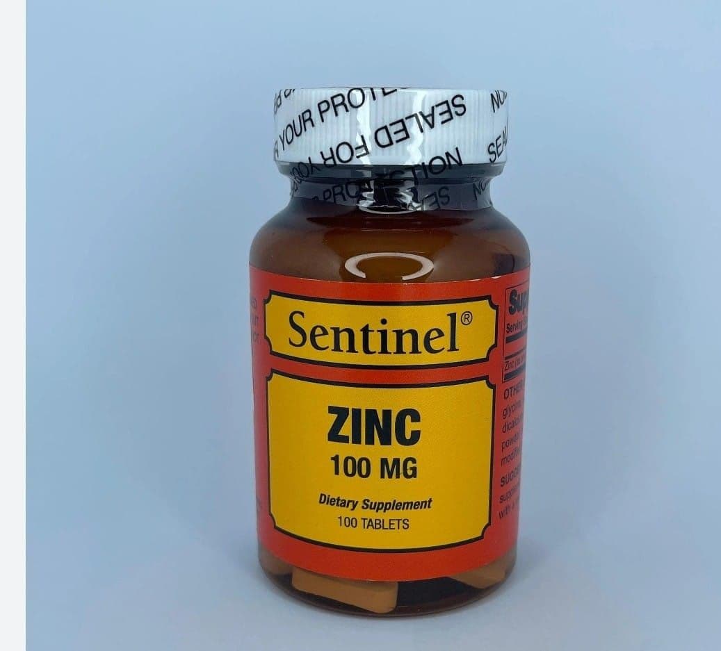 Sentinel Zinc 100 Mg Tab 100 S