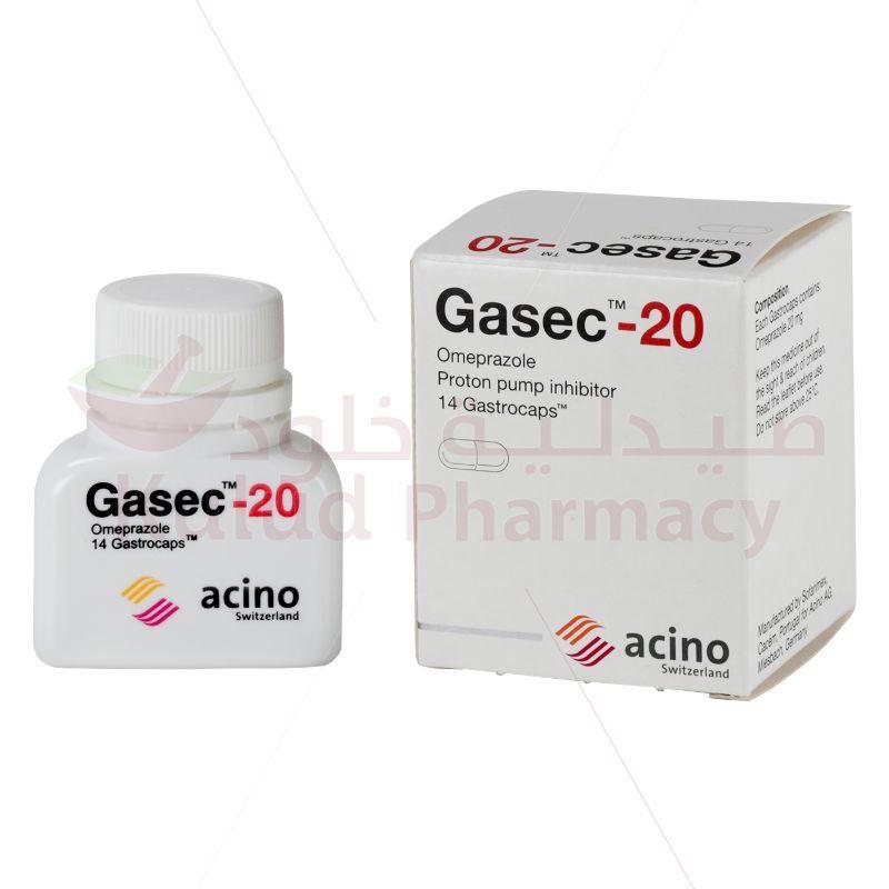 Gasec Gastro-Resistant Capsule 20 Mg