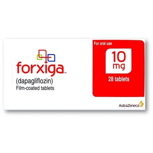 Forxiga Dapagliflozin 10Mg 28 Tablets No.12765