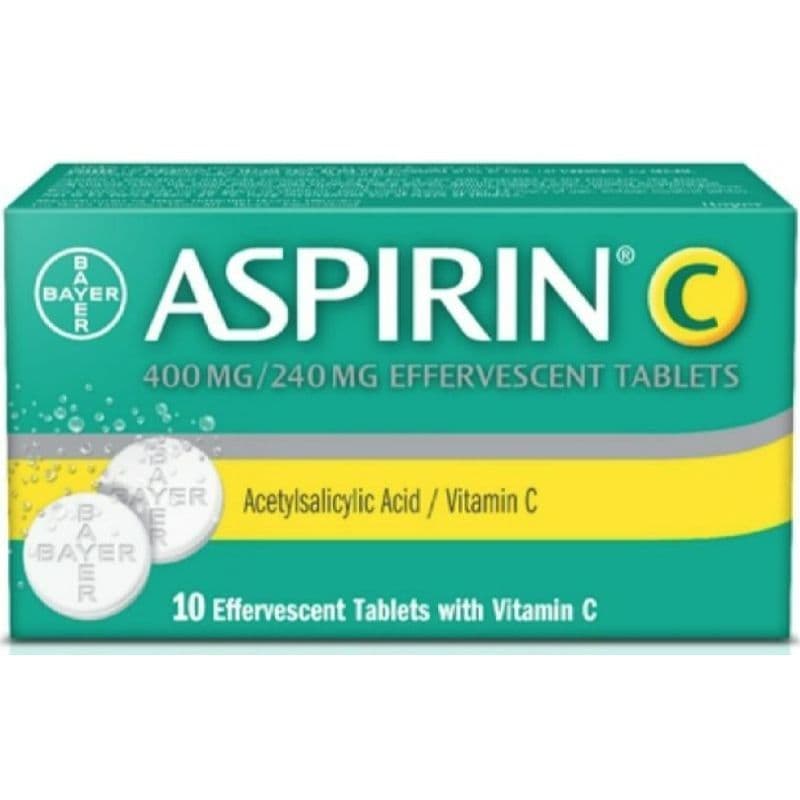 Aspirin C Effervescent Tablet  10 PC