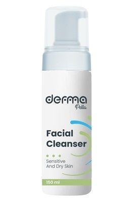 Derma Pella Facial Cleanser For Sensitive And Dry Skin 150 Ml