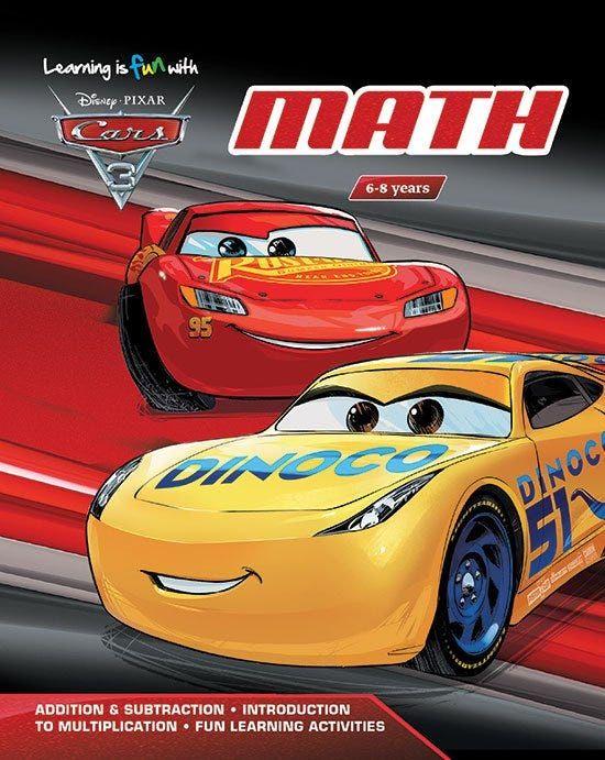 Learning Is Fun With Cars Math 6-8 Years