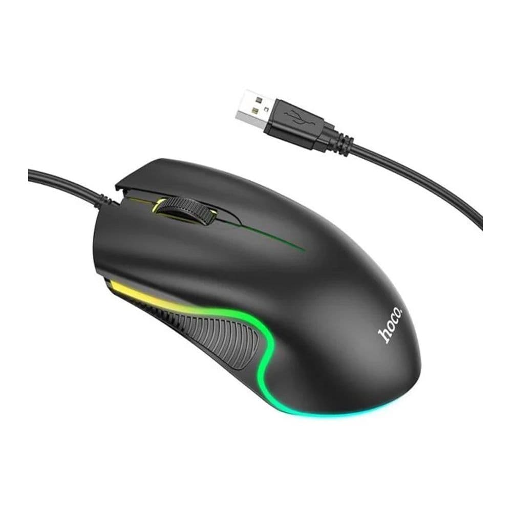 Hoco Gm19 Enjoy Gaming Illuminated Wired Mouse Tr00138