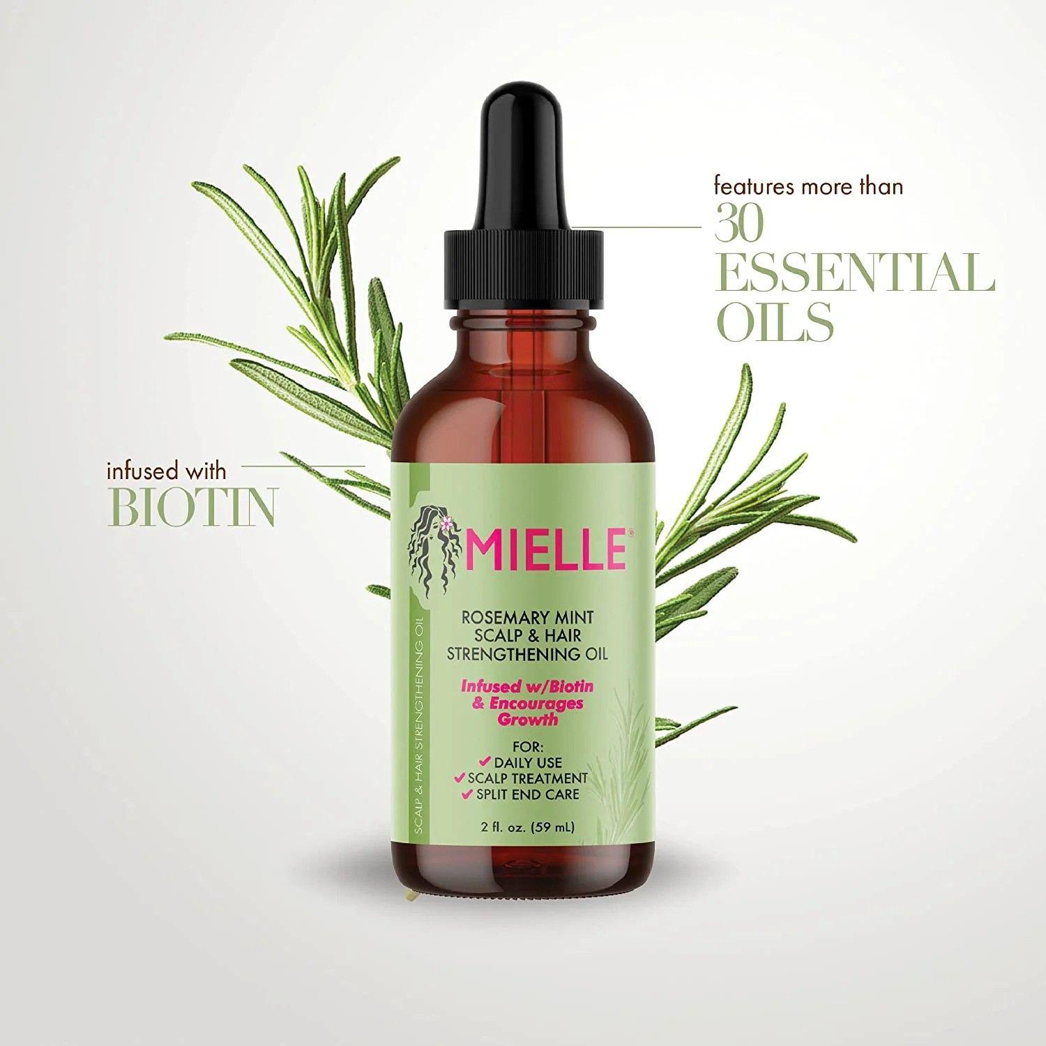 Mielle Rosemary Mint Scalp And Hair Straight Oil 59 Ml