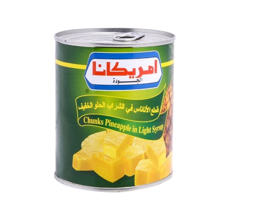 Amerc.Pineapple Chunks 850G