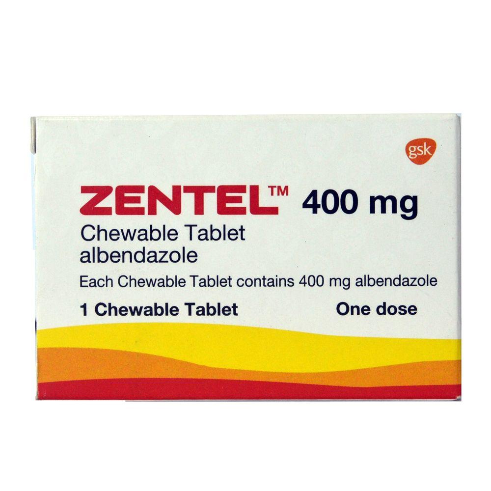 Zentel 400 Mg Tab 1 S