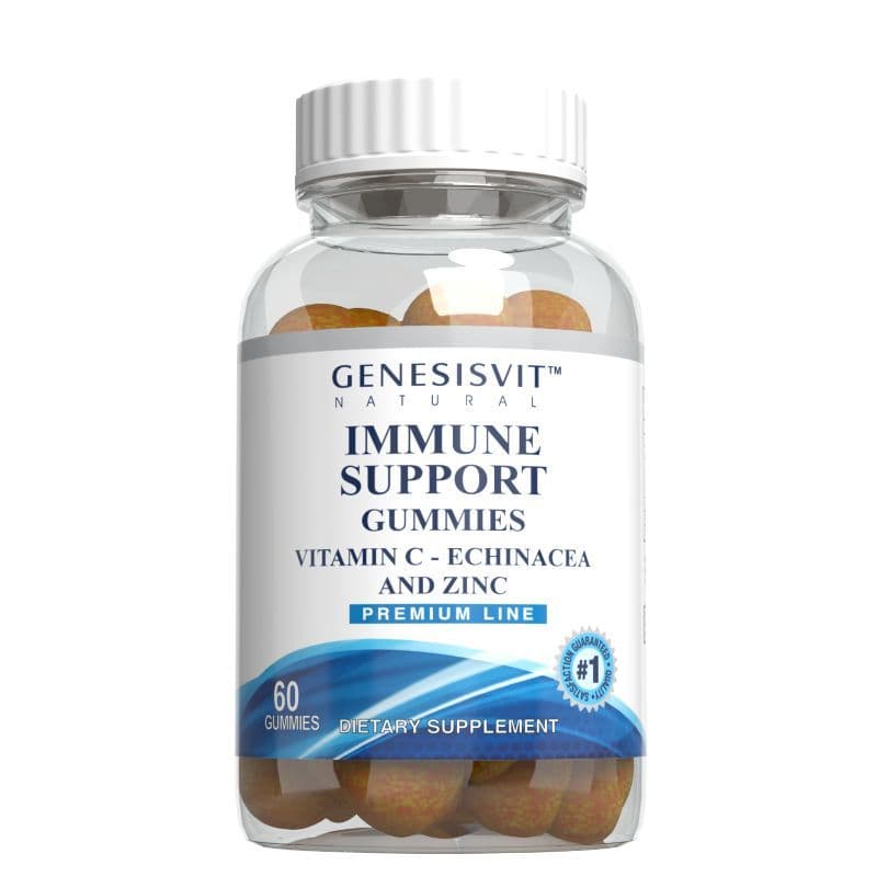 Genesisvit Immune Support Gummies (Vitamin C-Echinacea And Zinc) 60PC