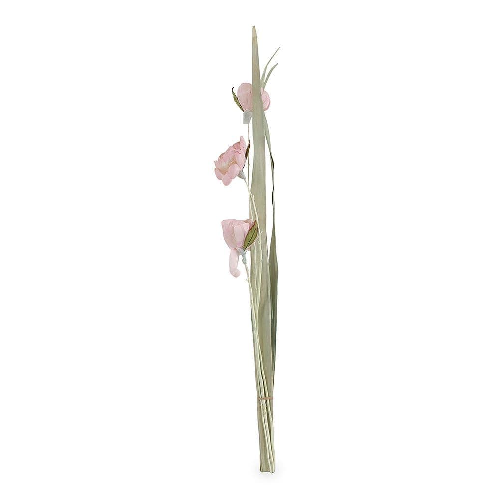 Deco Kuri Bud Rose Stick, Light Pink - 100 cm