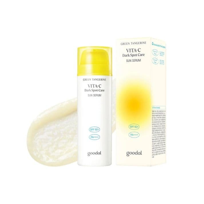 Goodal, Green Tangerine Vita C Dark Spot Care Sun Serum Spf50+ Pa++++ 50Ml