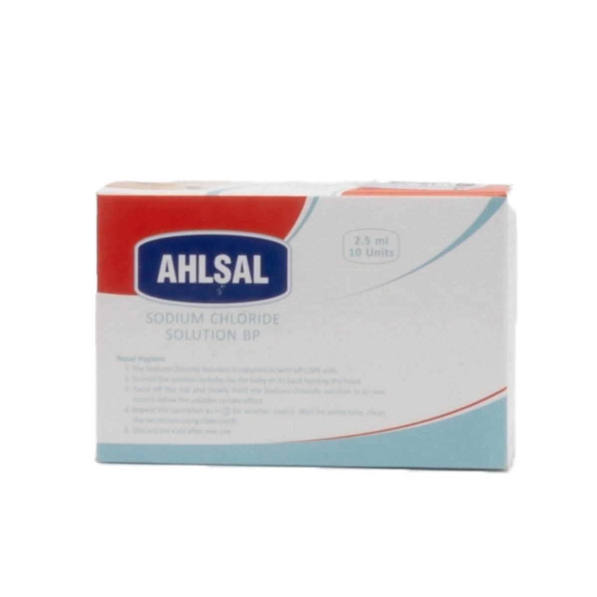 Ahlsal 2.5ml Solution 10 Units