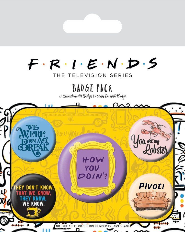 Friends - Quotes (Badge Pack)