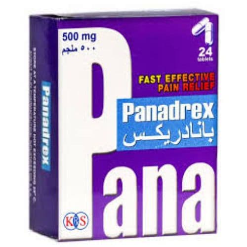 Panadrex Tablet 500 Mg 24 PC