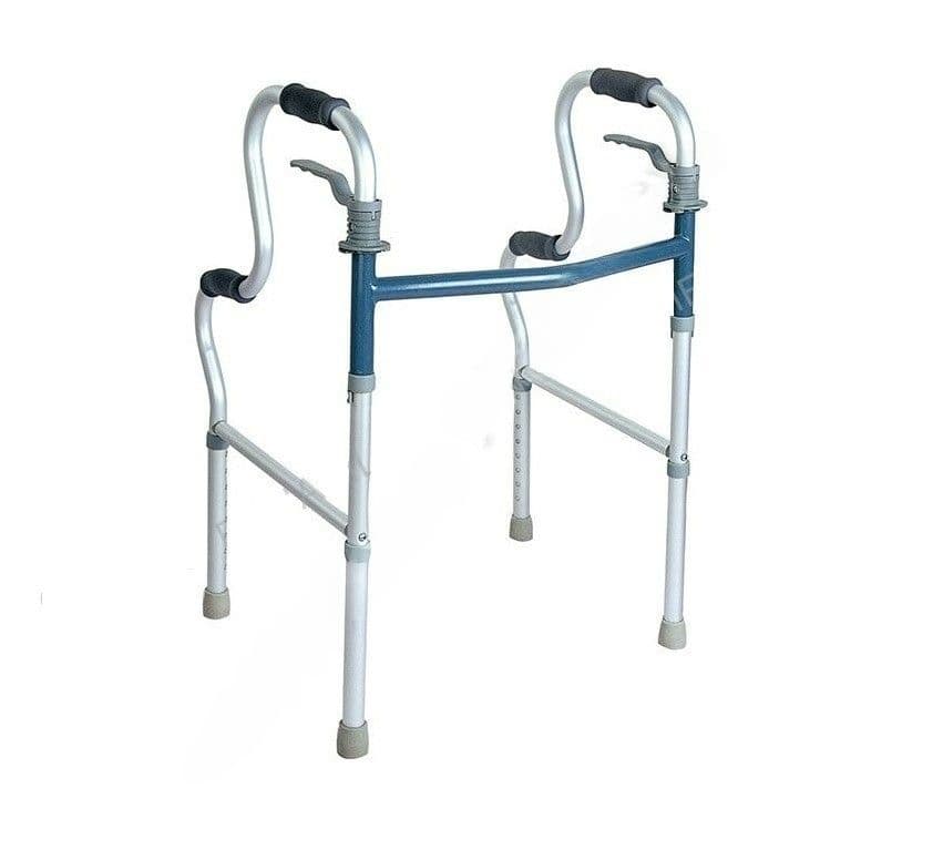 Ca828L-Alu Two Paddle Step Up Walker