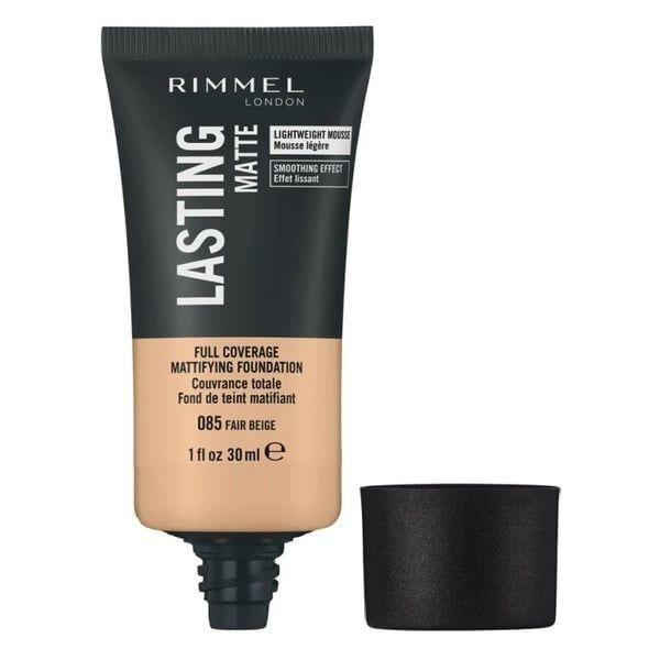 Rimmel London Lasting Matte Foundation 085 Fair Beige 30 Ml