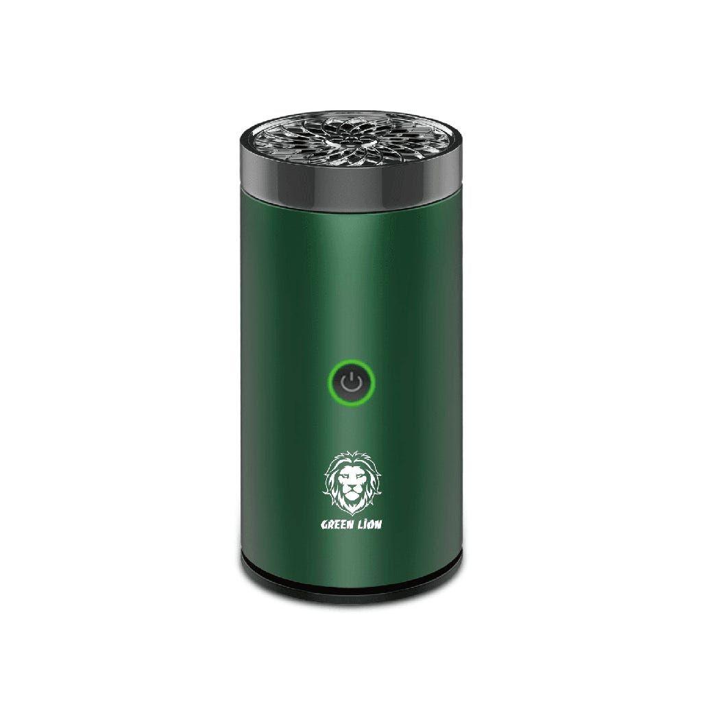 Green Lion Smart Bakhour Rechargeable Electric Car Incense Burner Green