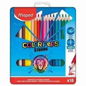 Maped Color Pencils Strong Metal Box 18 Colors